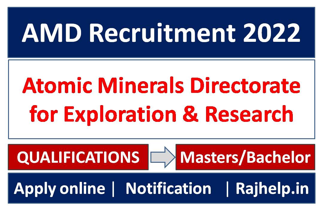 AMD ASO, JTO AND SECURITY GUARD RECRUITMENT 2022