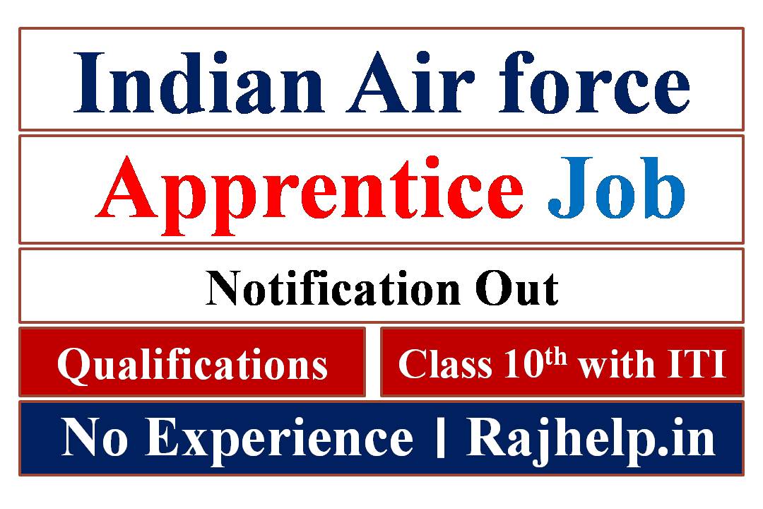 Indian Air force apprentice job