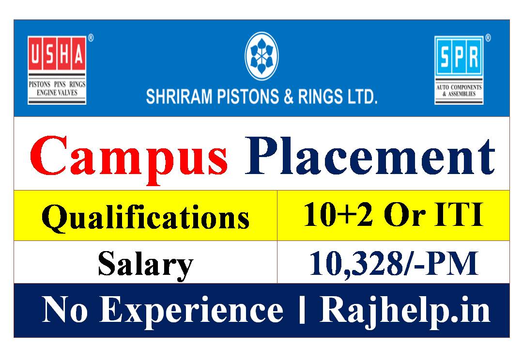 Shri Ram Pistons and Rings ltd Recruitment 2023 ITI Campus Placement