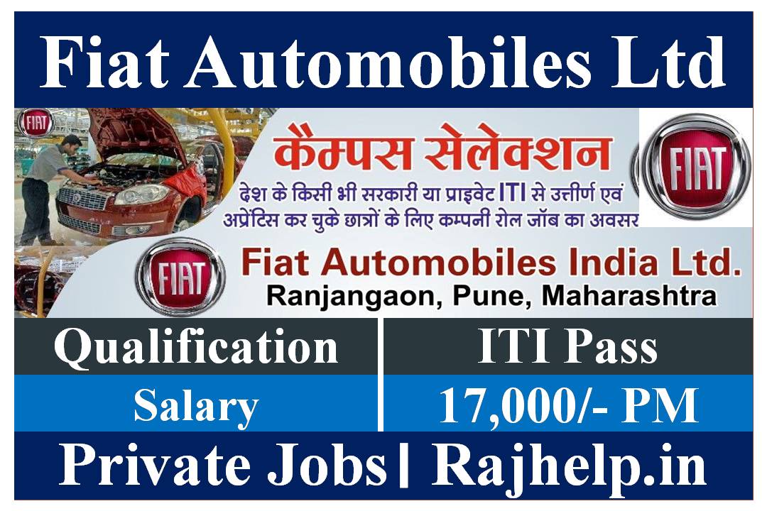 Fiat Automobiles Recruitment