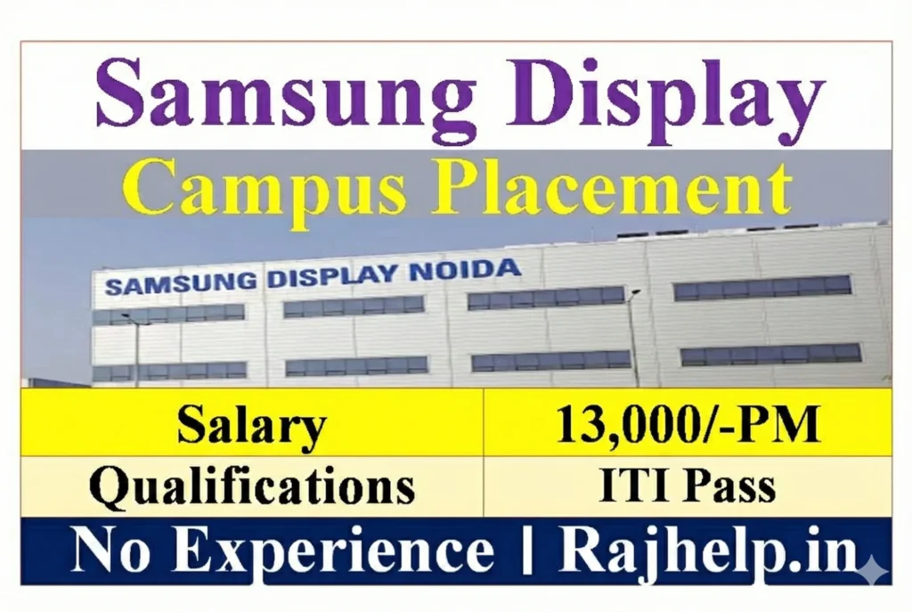 Samsung Display Recruitment 2025