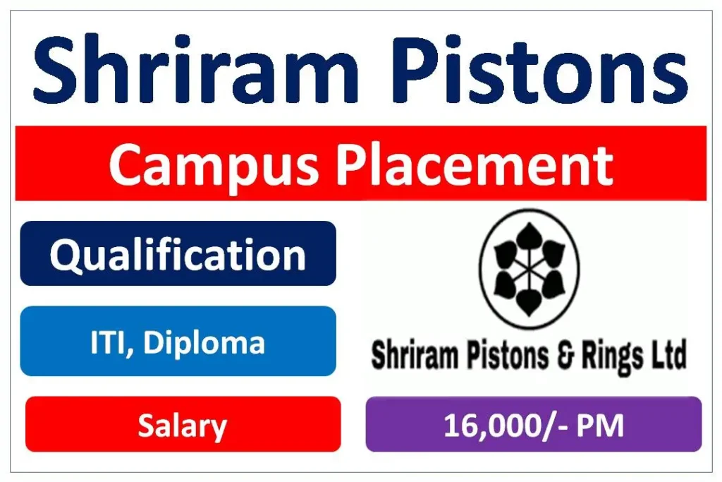 Shri Ram Pistons and Rings ltd Recruitment 2023: ITI Campus Placement